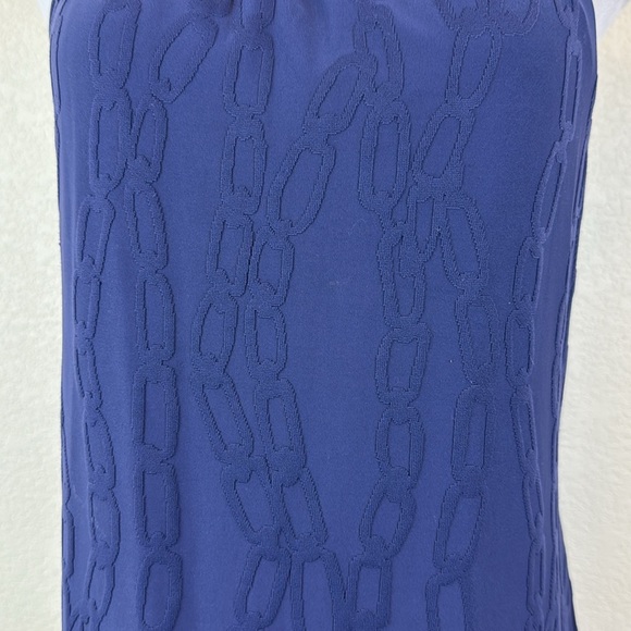 J. McLaughlin Maria Navy Blue Catalina Halter Mini Dress Size Medium - Picture 5 of 13